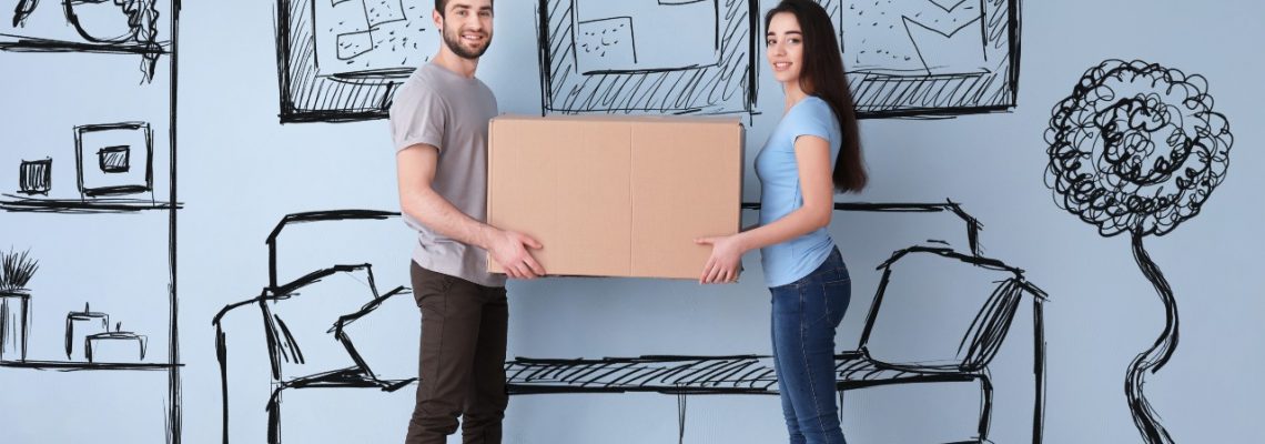 pár muž žena nový bytAdobeStock_219952453