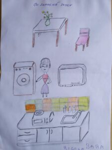 Obrázky ze soutěže Místo zvané domov, projekt Sociální bydlení v Ostravě. web Sociální věci Ostrava