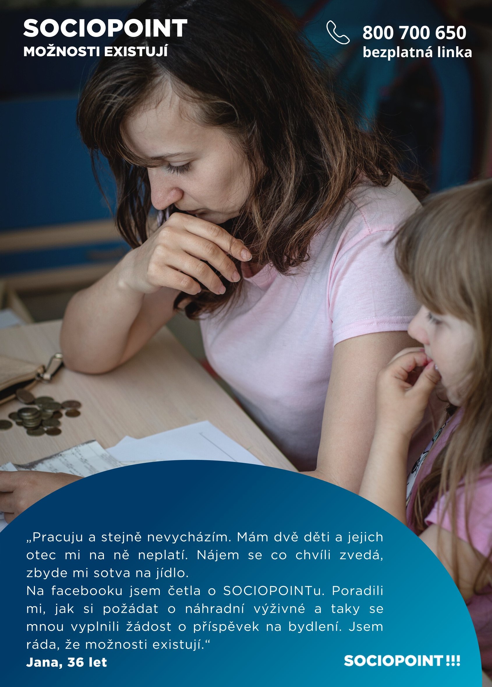 SOCIOPOINT místo prvního kontaktu při řešení tíživé životní situace. Sociální věci Ostrava