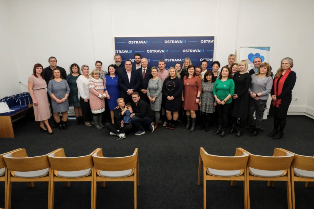 Pěstounská péče Ostrava, poděkování. Foto: Adolf Horsinka